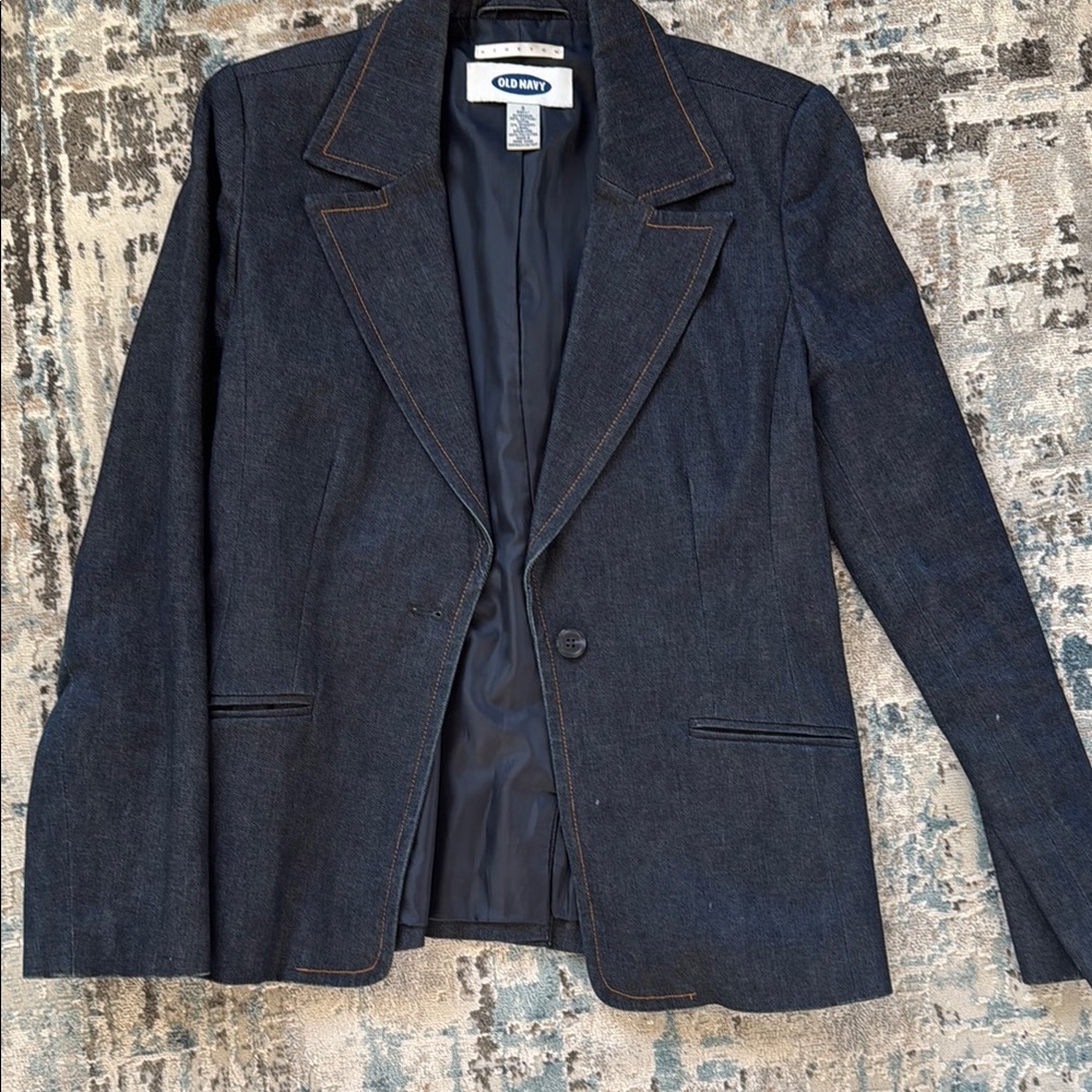 Dark Denim Blazer